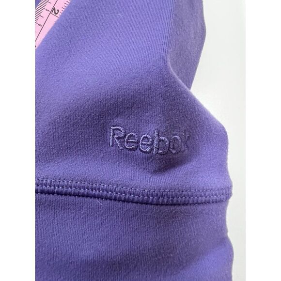 Reebok Lightweight Workout Windbreaker Jacket. Purple. Size XL - Picture 10 of 12